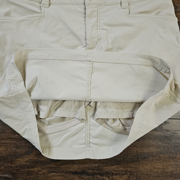 Eddie Bauer Women's Bundle of 3 Travex Stretch Tech Skorts Size 12 Purple Cream - Picture 11 of 16